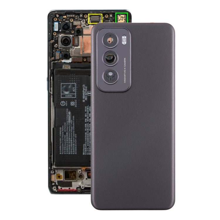 Per OPPO Reno12 Global Original Cover posteriore della batteria con copriobiettivo della fotocamera, For OPPO Reno12 Global Per OPPO Reno12 Global Original Cover posteriore della batteria con copriobiettivo della fotocamera, For OPPO Reno12 Global